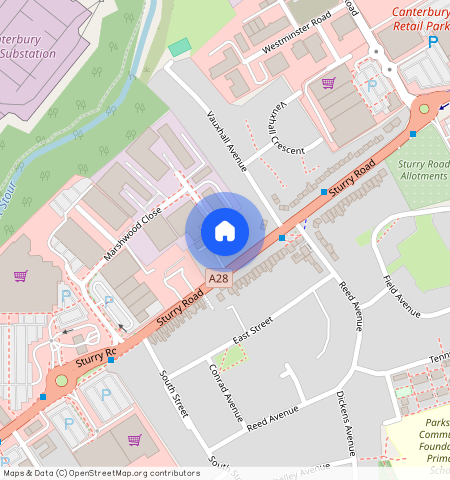 ** Sturry Road, Canterbury