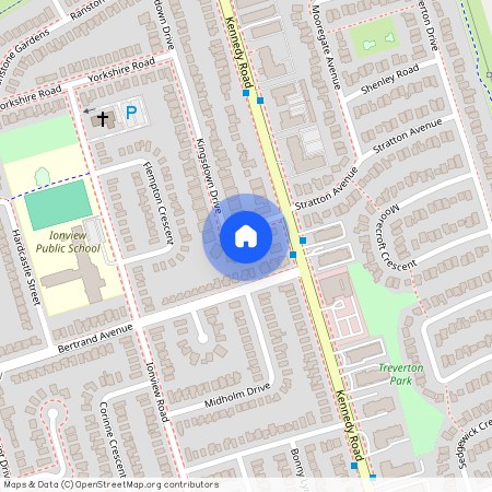 6 Kingsdown Drive #Bsmt, Toronto, Ionview