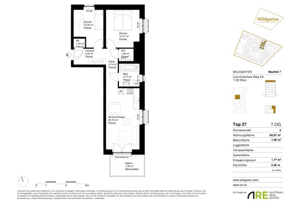 *NEUES PROJEKT* Urbanes Wohnen im Wildgarten ab 01.02.2025 - Photo 1