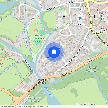 Riverside Gardens, Romsey, Hampshire