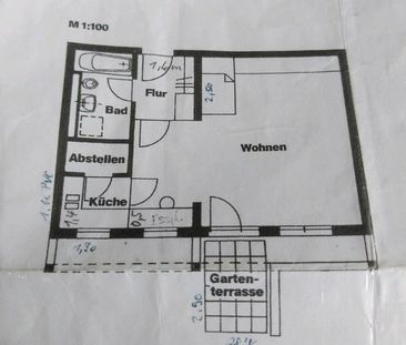 1,5 Zi.-Apartment, möbliert, Stuttgart zentral - Photo 1