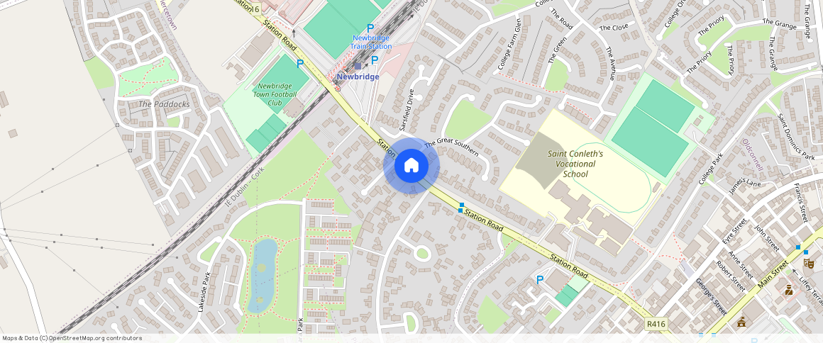 Station Road, County Kildare, R51, Ireland, Waterford