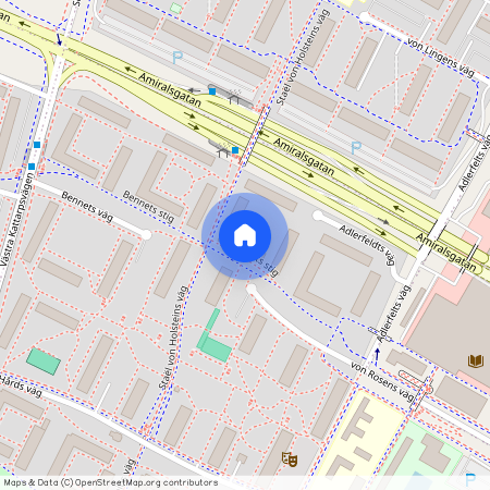 Von Rosens väg 4, Örtagården