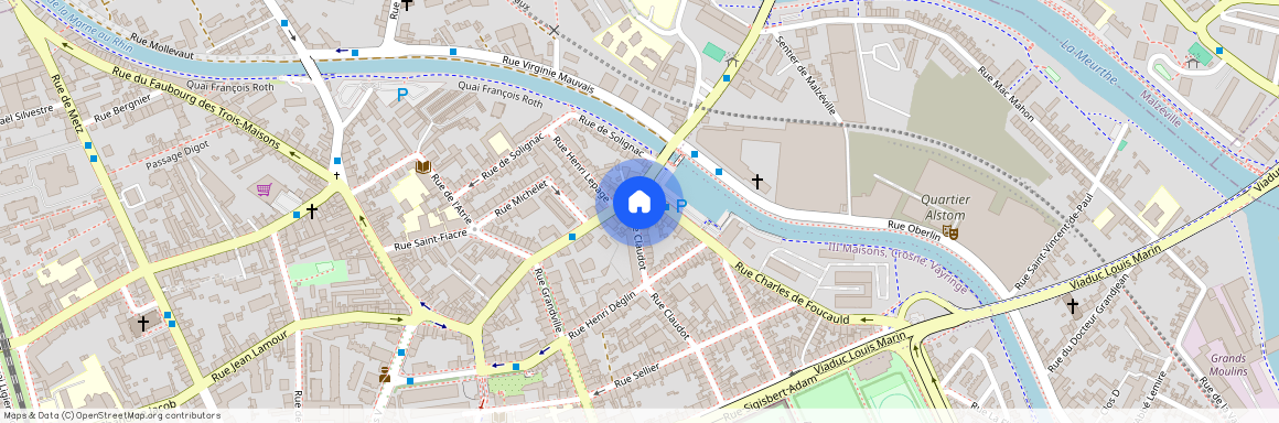 56 RUE CLAUDOT, Citadelle Sellier C. de Foucauld, Nancy