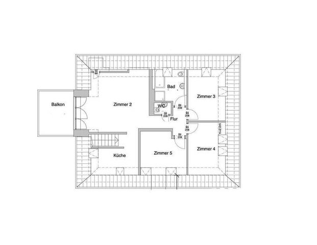 Elegante 5-Zimmer Maisonette-Wohnung mit Balkon in Berlin-Steglitz - Photo 1