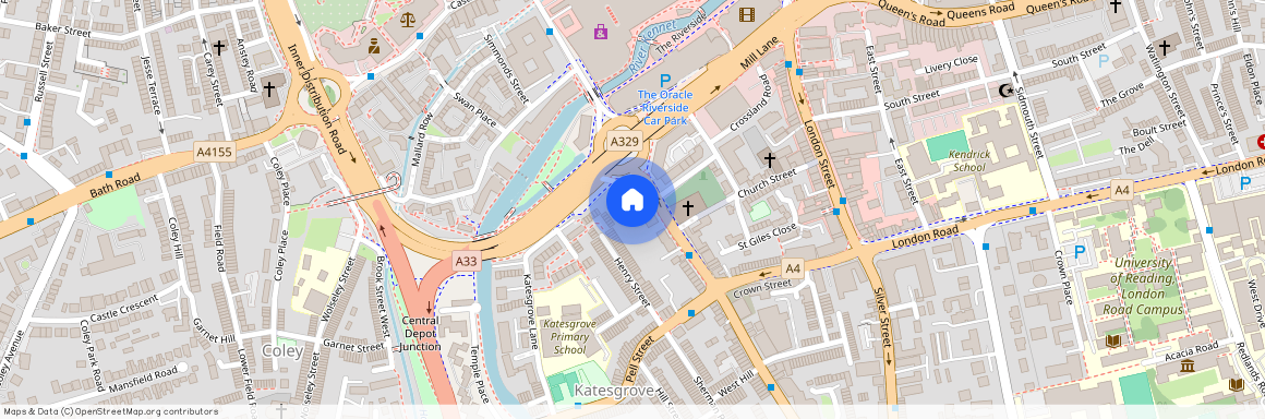 Southampton Street, Reading, Berkshire, RG1