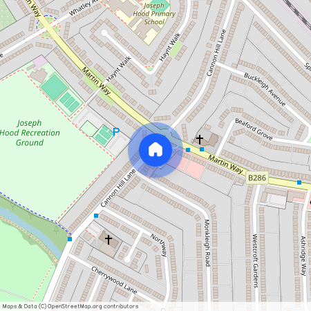 Cannon Hill Lane, Raynes Park