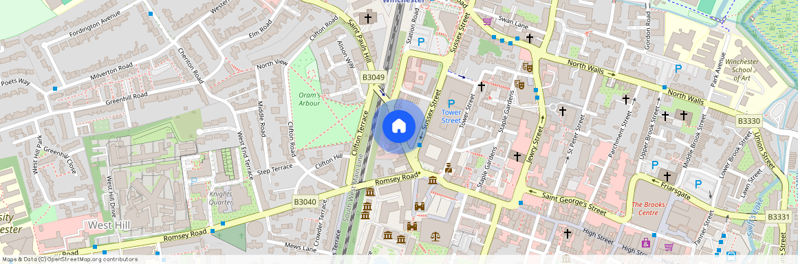 Upper High Street, Winchester, SO23