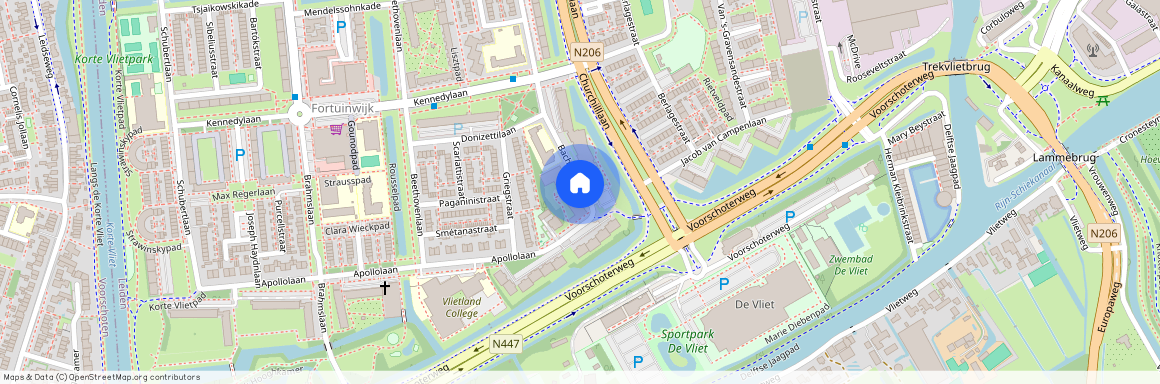 Fortuinwijk-Zuid, 2324 HH, Bachstraat, Leiden