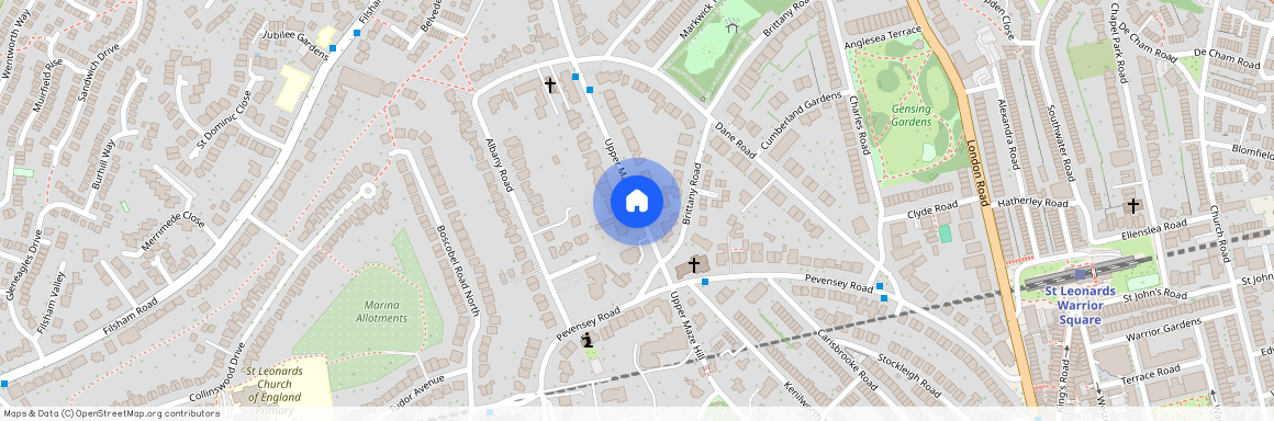 Upper Maze Hill, St Leonards on Sea