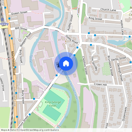 Canal view, Mossley, Mossley, OL5