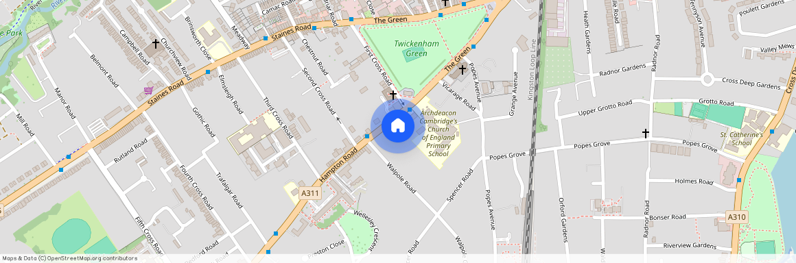 Hampton Road, Twickenham, TW2, London