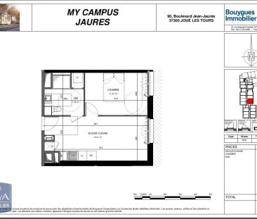 Appartement à louer 2 pièces 35.9m² - Photo 4