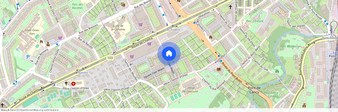 Square Clair-Matin 11, Lancy
