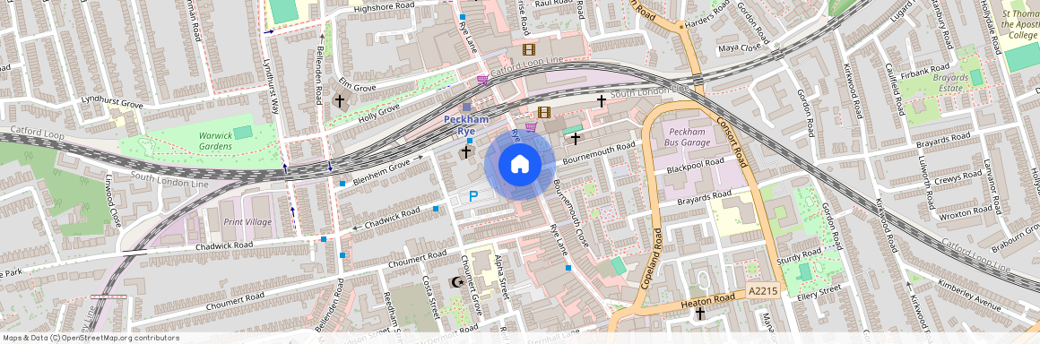 Rye Lane, Peckham Rye, SE15