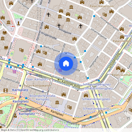 Mahlerstraße, 1010 Wien, Österreich