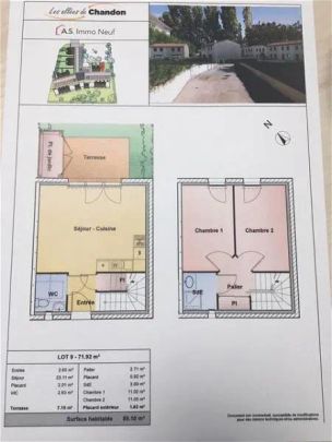 Location appartement 3 pièces - 59.14m² à Chasseneuil du poitou (86360) - Photo 1