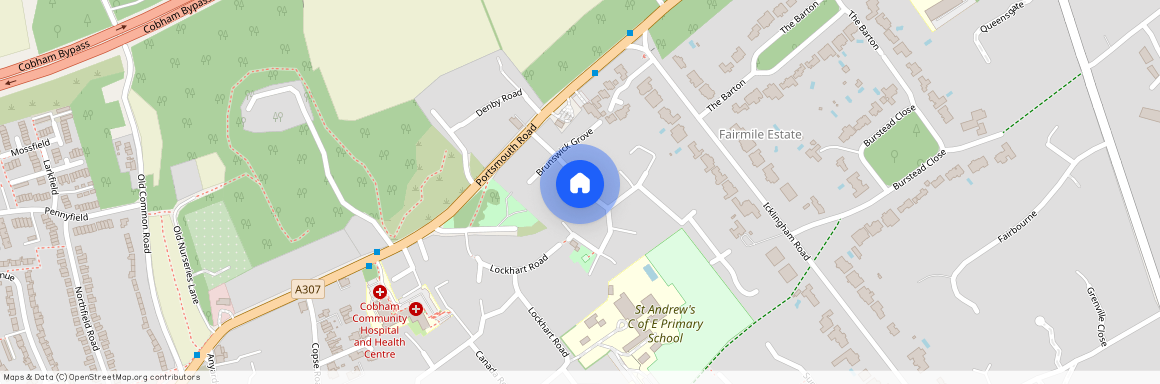 Saint Andrews Gardens, Cobham, Surrey, KT11