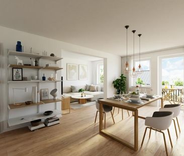 Stilvoll renovierte Etagenwohnung in Stadtrandnähe - Photo 1