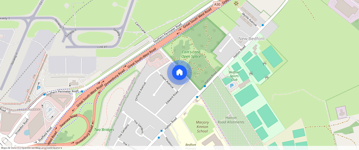 Cains Lane, FELTHAM, Greater London, TW14