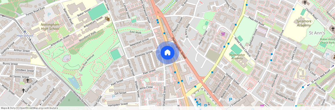 134 North Sherwood Street, NOTTINGHAM NG1 4EF