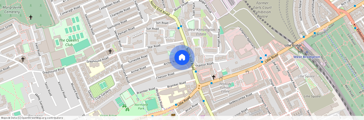 North End Road, West Kensington, London, W14