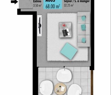 Appartement 2,5 pièces avec terrasse et jardin - Photo 5