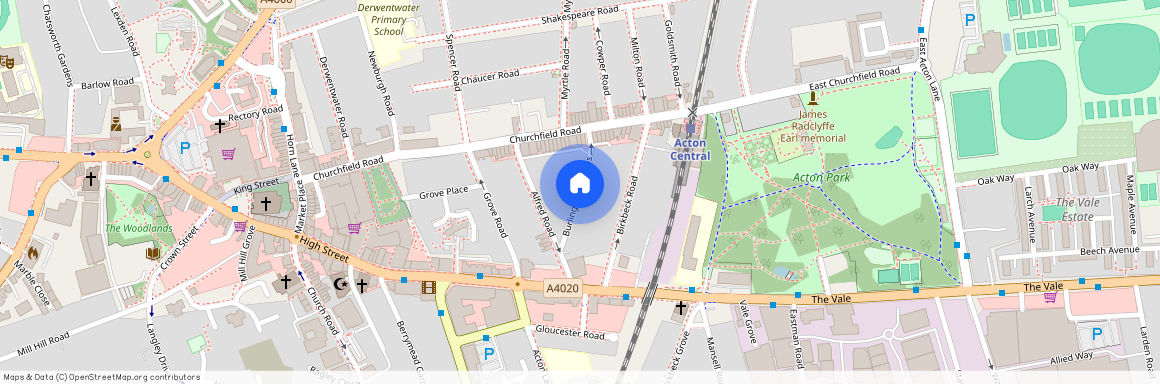 Burlington Gardens, London, W3