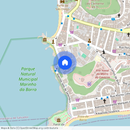 Avenida Sete de Setembro, 3495 - Amigo Pet - Barra, Salvador, Bahia, 40140110