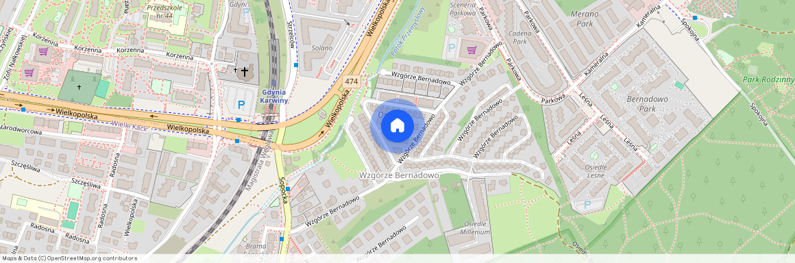 Wzgórze Bernadowo, Gdynia, Mały Kack