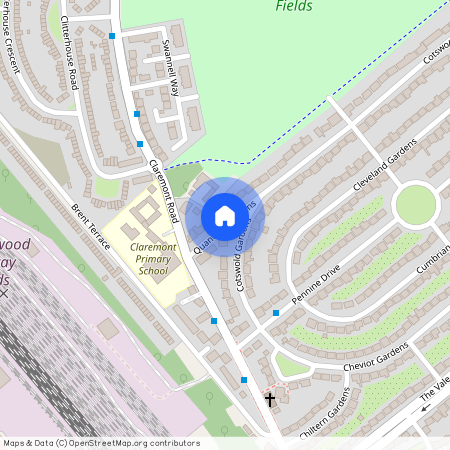 Quantock Gardens, Cricklewood, London, NW2