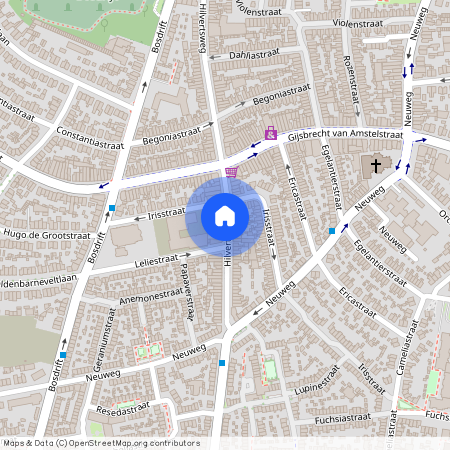 Bloemenkwartier Zuid, 1214 JC, Hilvertsweg, Hilversum