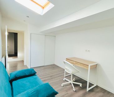 A LOUER APPARTEMENT DE TYPE 3 MEUBLE - SAINT ANDRE DE CUBZAC CENTRE - Photo 5