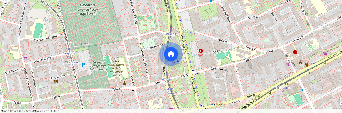 ul. Okopowa, Nowolipki, Wola, Warszawa, mazowieckie