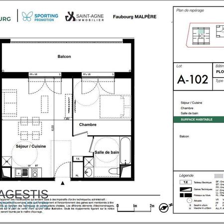 APPARTEMENT T2 45M - Photo 3