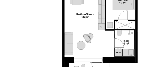 Godsbanen 95, 6. lejl. 5, Aalborg - Photo 1