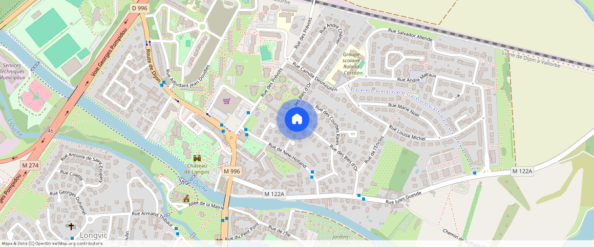 COTE-D'OR (21), - BOURGOGNE-FRANCHE-COMTÉ, LONGVIC (21600)