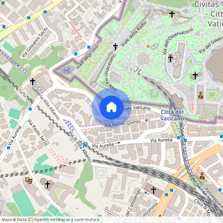 Viale Vaticano, Rome, Lazio 00165