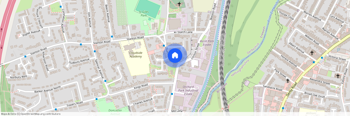 Church Street, Sandiacre. NG10 5DF