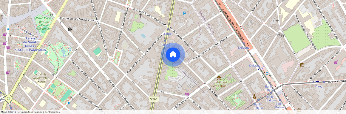 Rue Faider, 3, 1060, Saint-Gilles