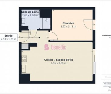 Appartement 2 pièces à Moulins-lès-Metz - Photo 3