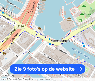Woning aan de Prins Hendrikkade te Amsterdam - foto 1