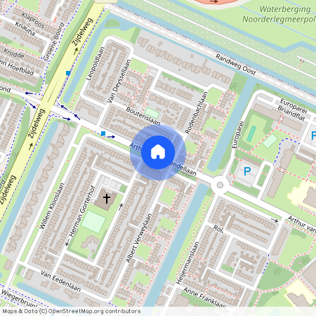 Zijdelwaard, 1422 LA, Arthur van Schendellaan, Uithoorn