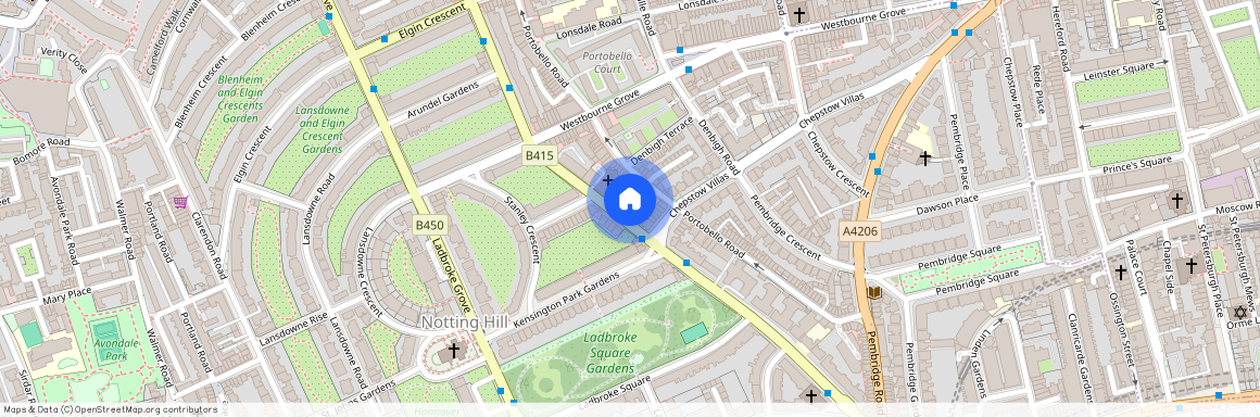 Basement Flat 6, 74, Kensington Park Road W11