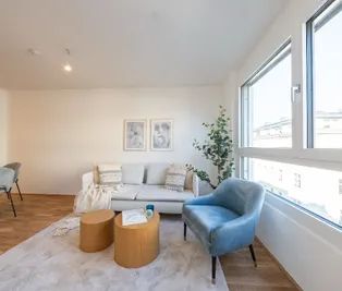 Erstbezug im Neubau: Hochwertige 2-Zimmer Wohnung mit Loggia ab sofort - Photo 2
