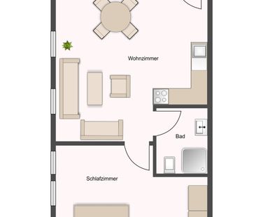2-Zimmerwohnung Nähe Bahnhof Bowil - Foto 5