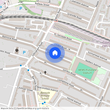 Priestfield Road, Kent ME7