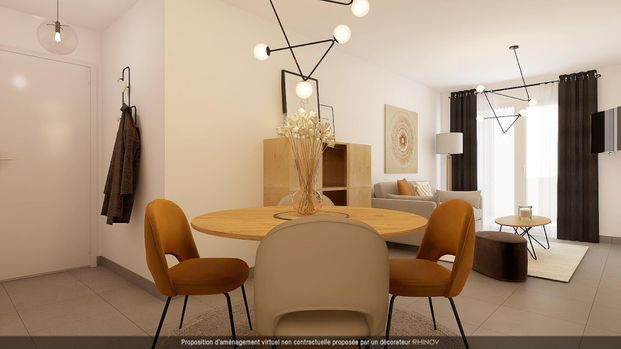 location Appartement T2 DE 44.24m² À TOURS - Photo 1