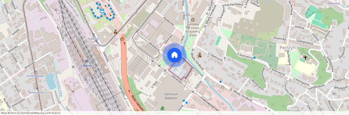 U Nisy, Liberec - Liberec III-Jeřáb