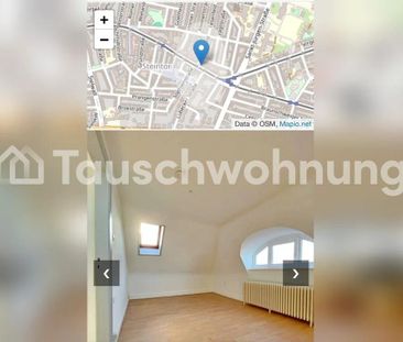 TAUSCHWOHNUNG helle 1-Zimmer Dachgeschosswohnung gegen 2-3 Zimmerwo... - Foto 1